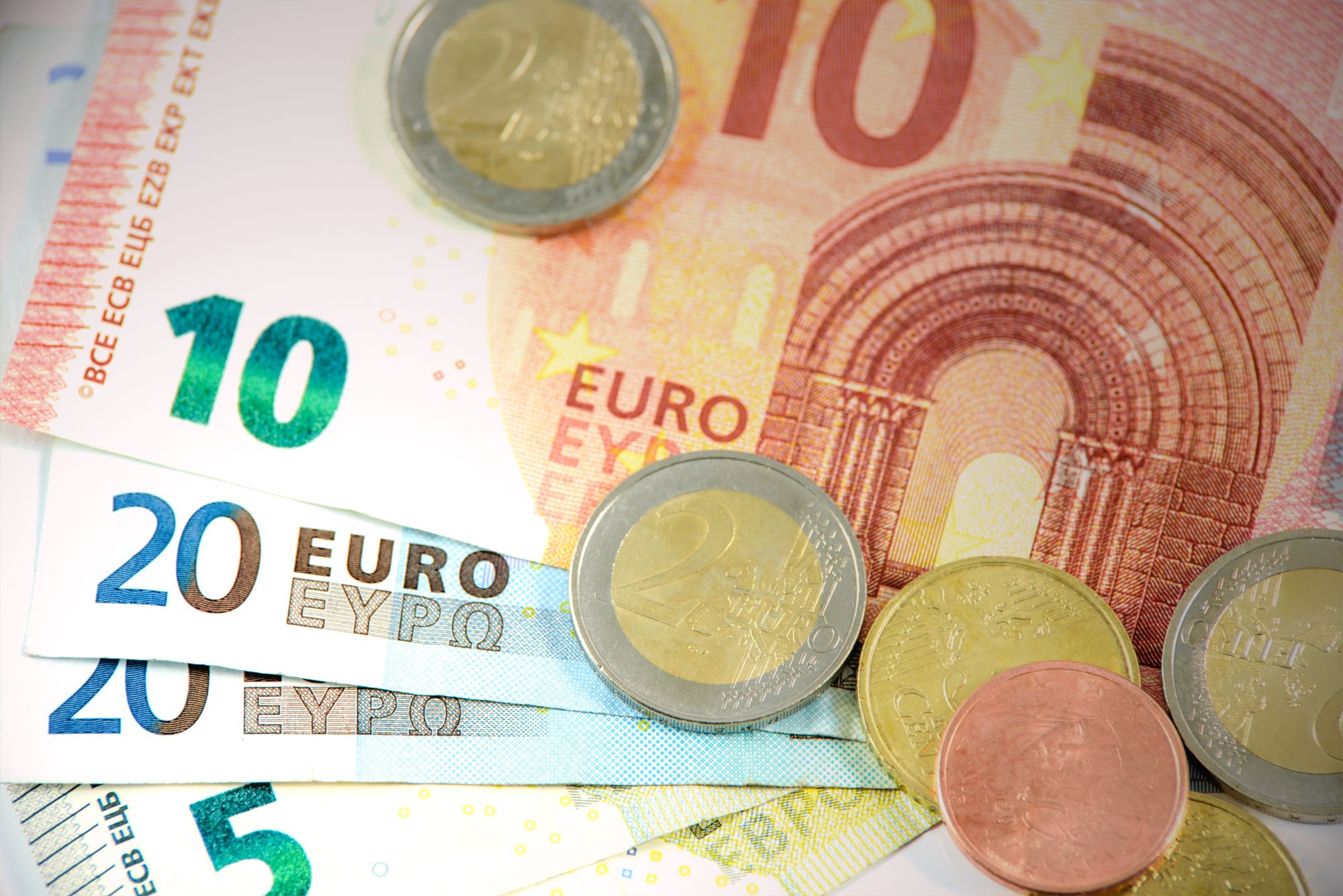 Euromunten en bankbiljetten