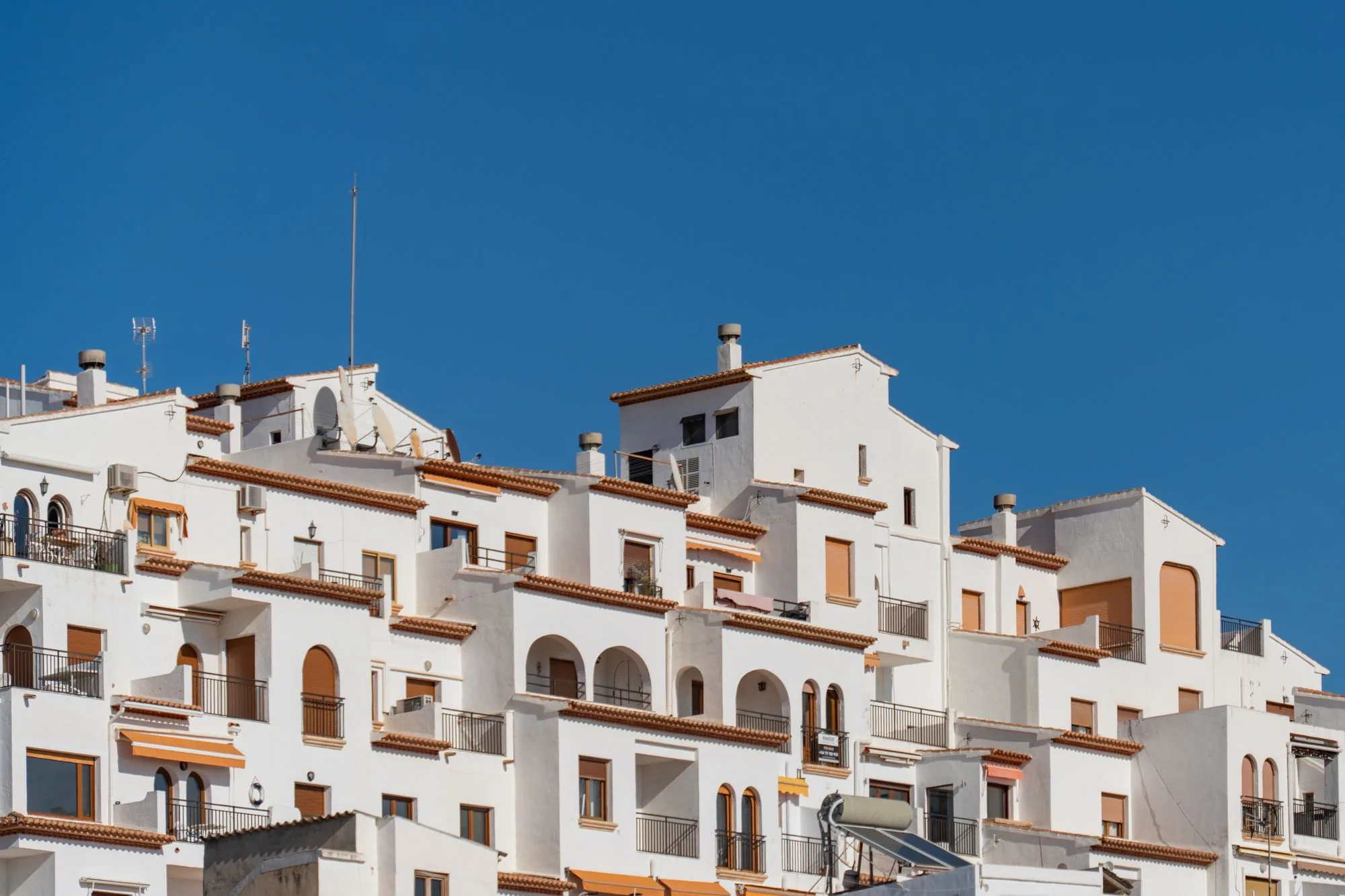 Tweede woning met uitzicht op zee in Moraira aan de Costa Blanca